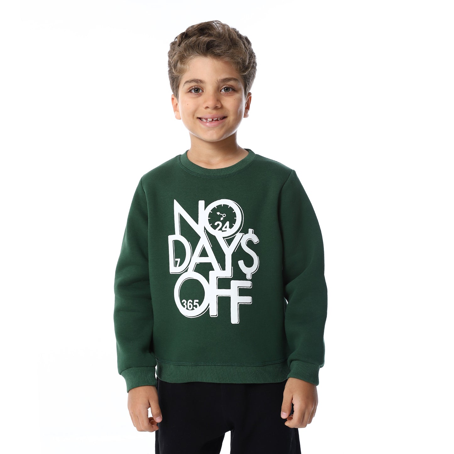 Boys Melton Printed Sweatshirt