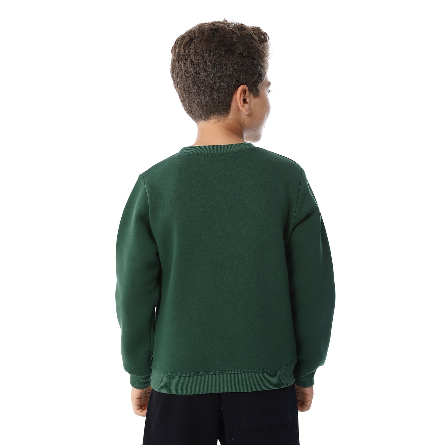 Boys Melton Printed Sweatshirt