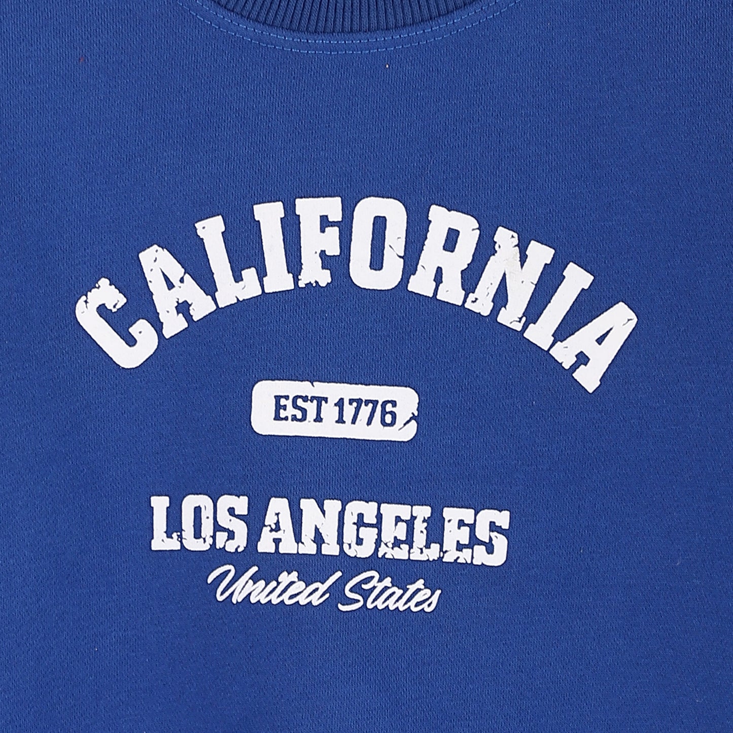 Boys Melton Printed Sweatshirt
