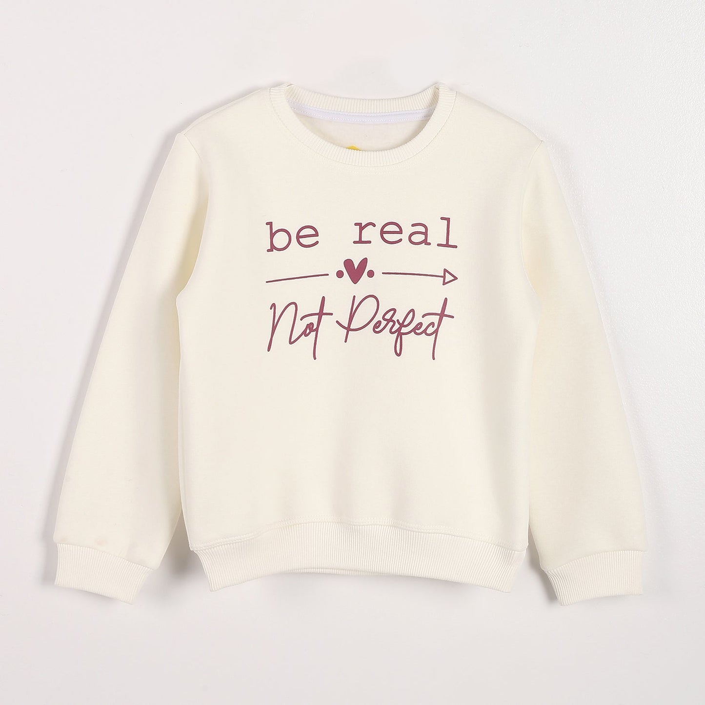 Girls Cotton Printed Sweatshirt