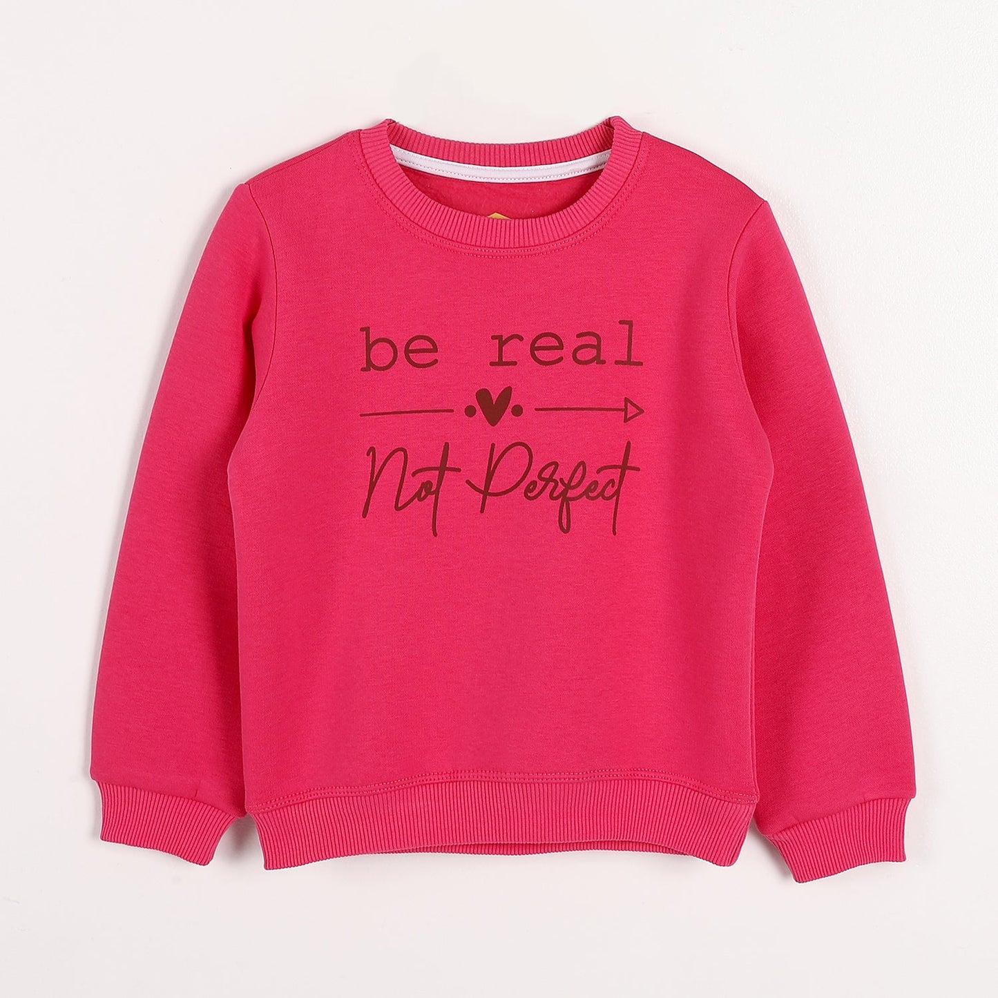 Girls Cotton Printed Sweatshirt