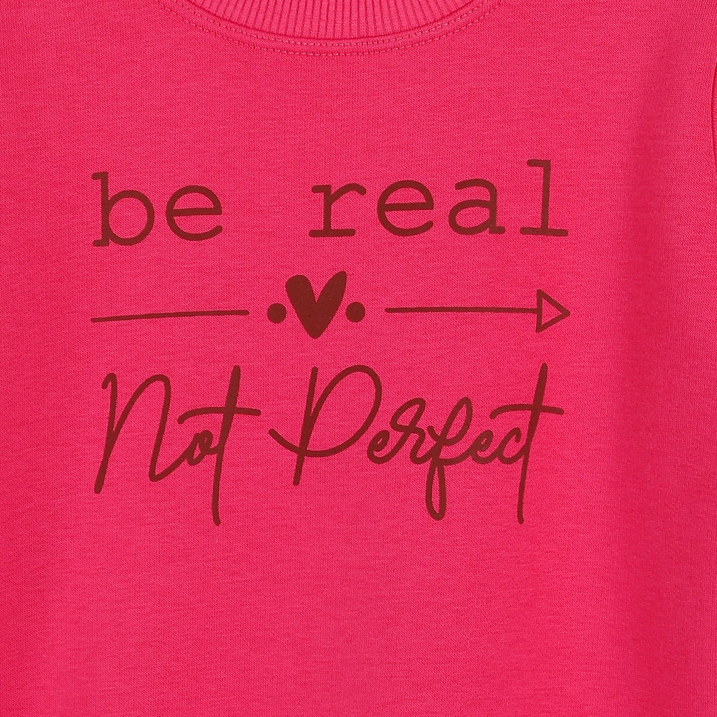 Girls Cotton Printed Sweatshirt
