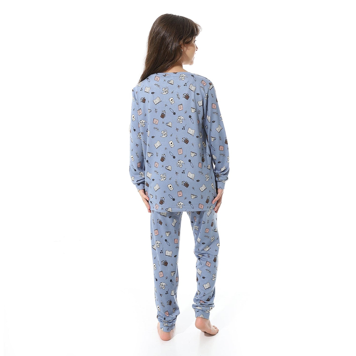 Girls Cotton Printed Pajama