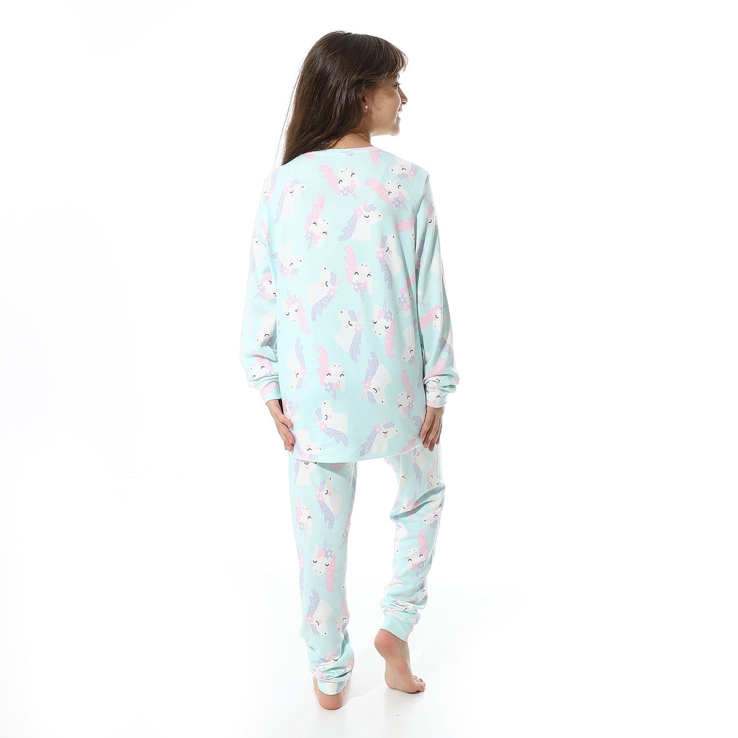 Girls Cotton Printed Pajama