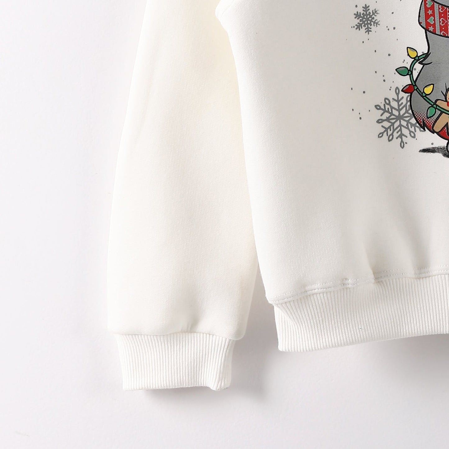 Girls Cotton Printed Sweatshirt