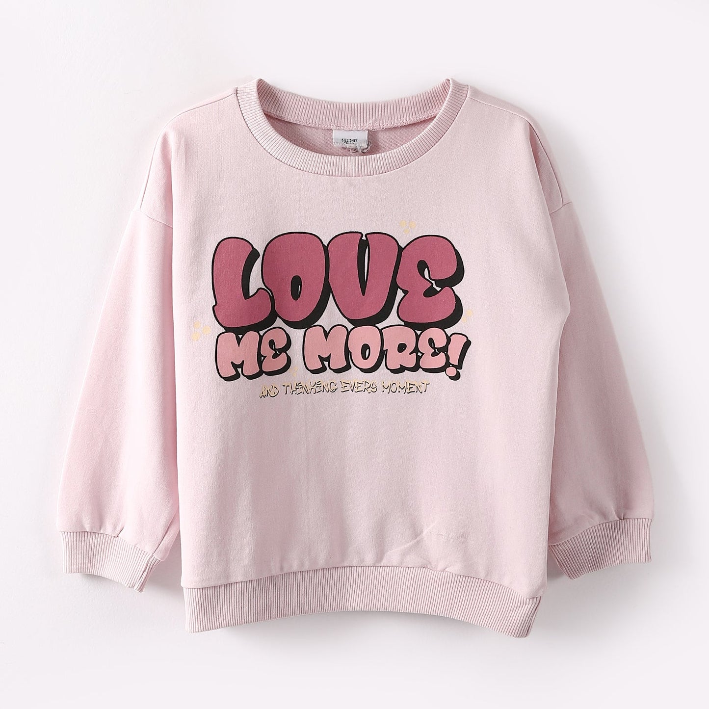 Girls Cotton Printed Sweatshirt