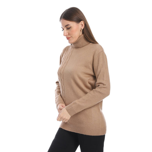 Women's Wool Cable Knit Pullover