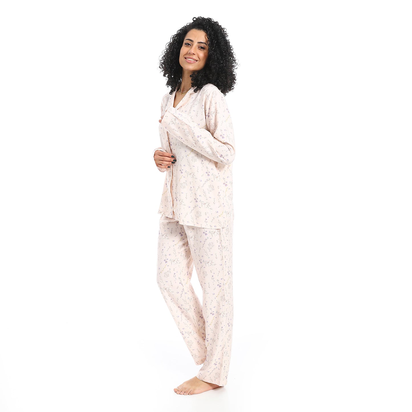 Women's Cotton Printed Pajama