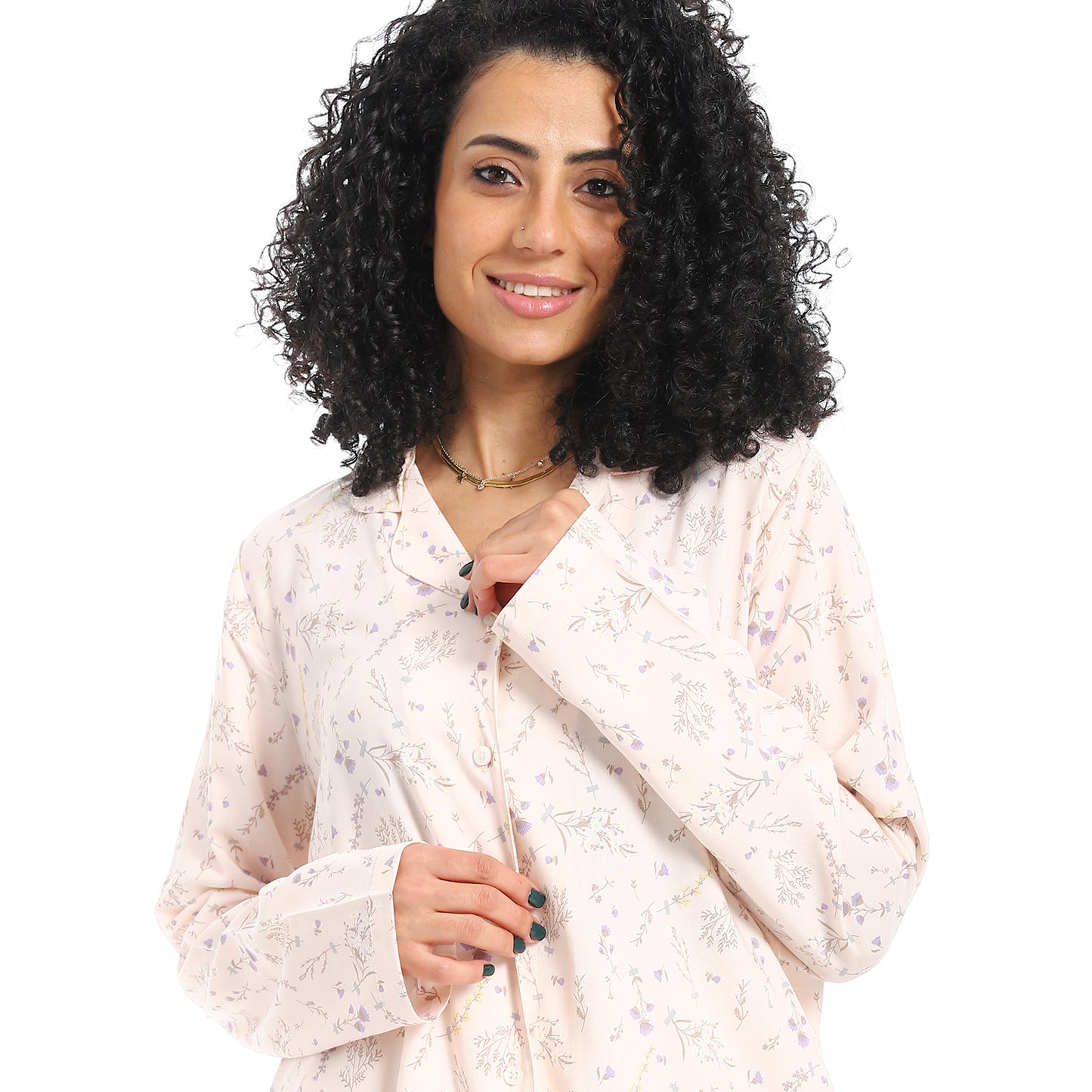 Women's Cotton Printed Pajama