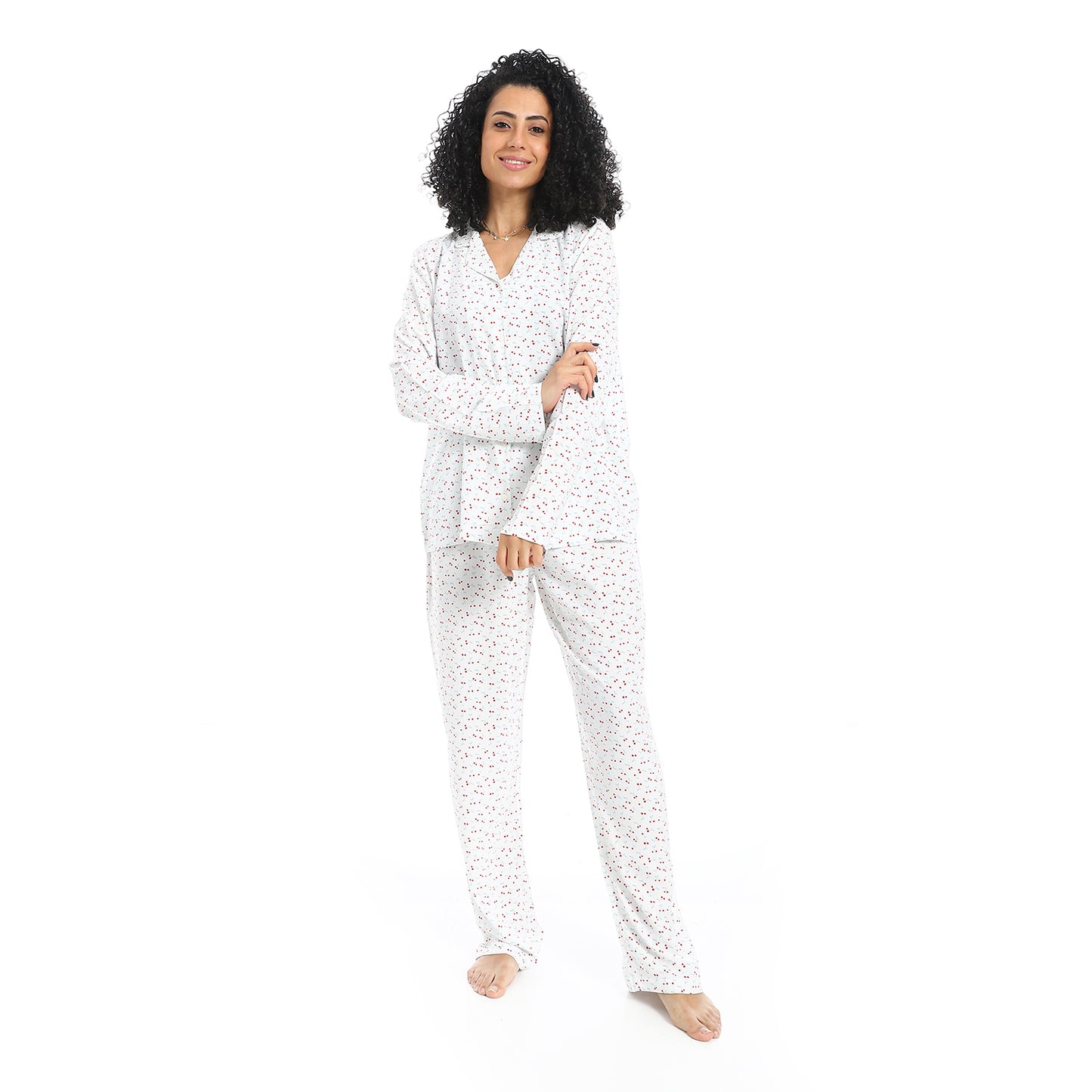 Women's Cotton Printed Pajama