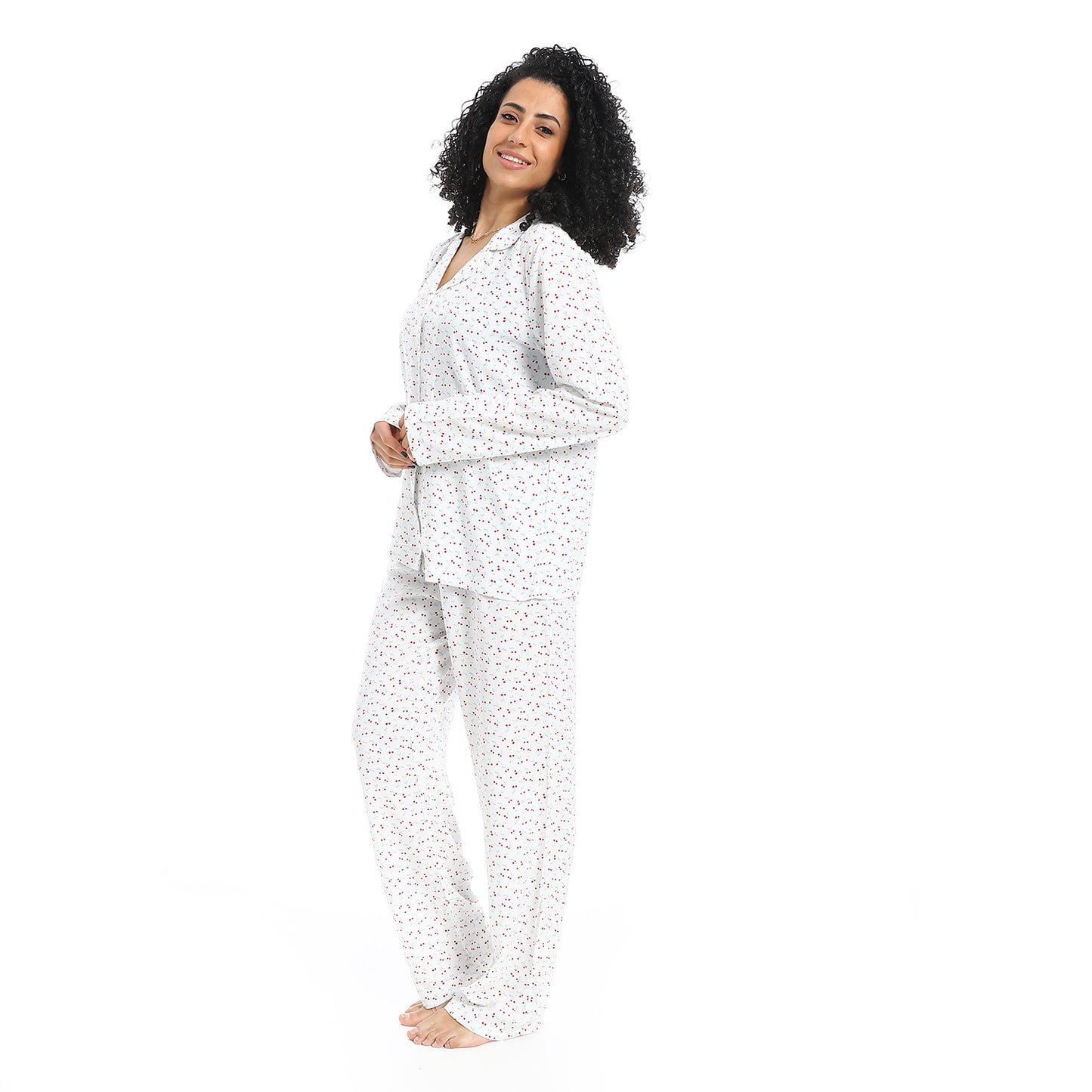 Women's Cotton Printed Pajama