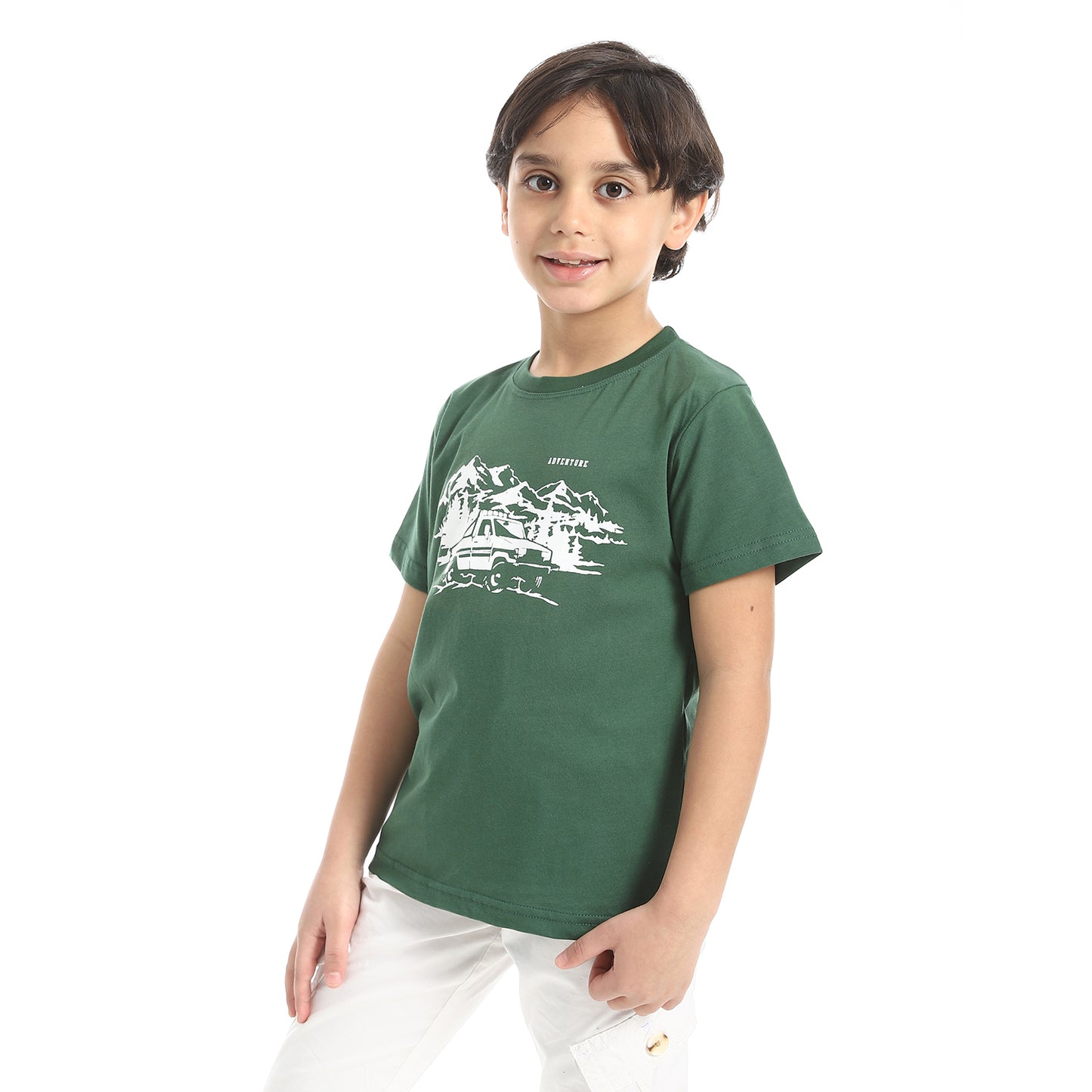 Boys Cotton Printed T-Shirt