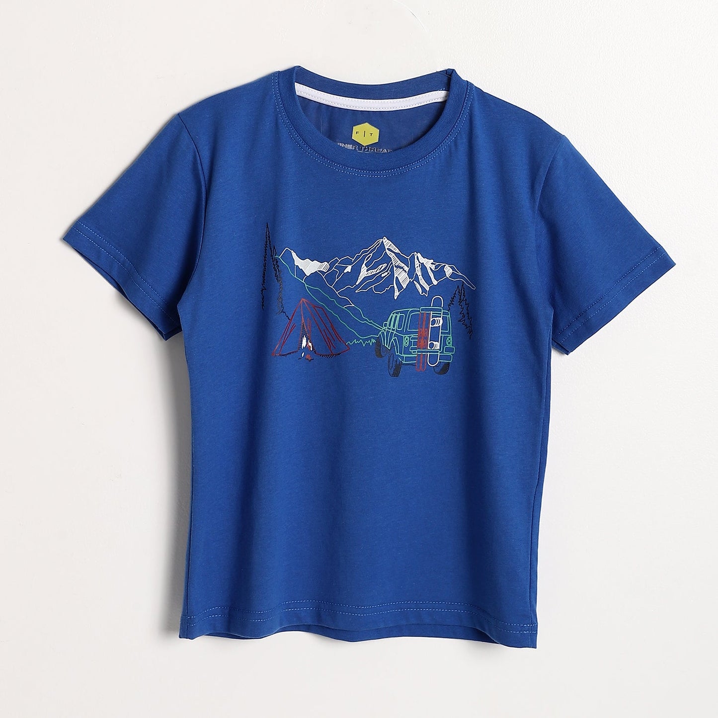 Boys Cotton Printed T-Shirt