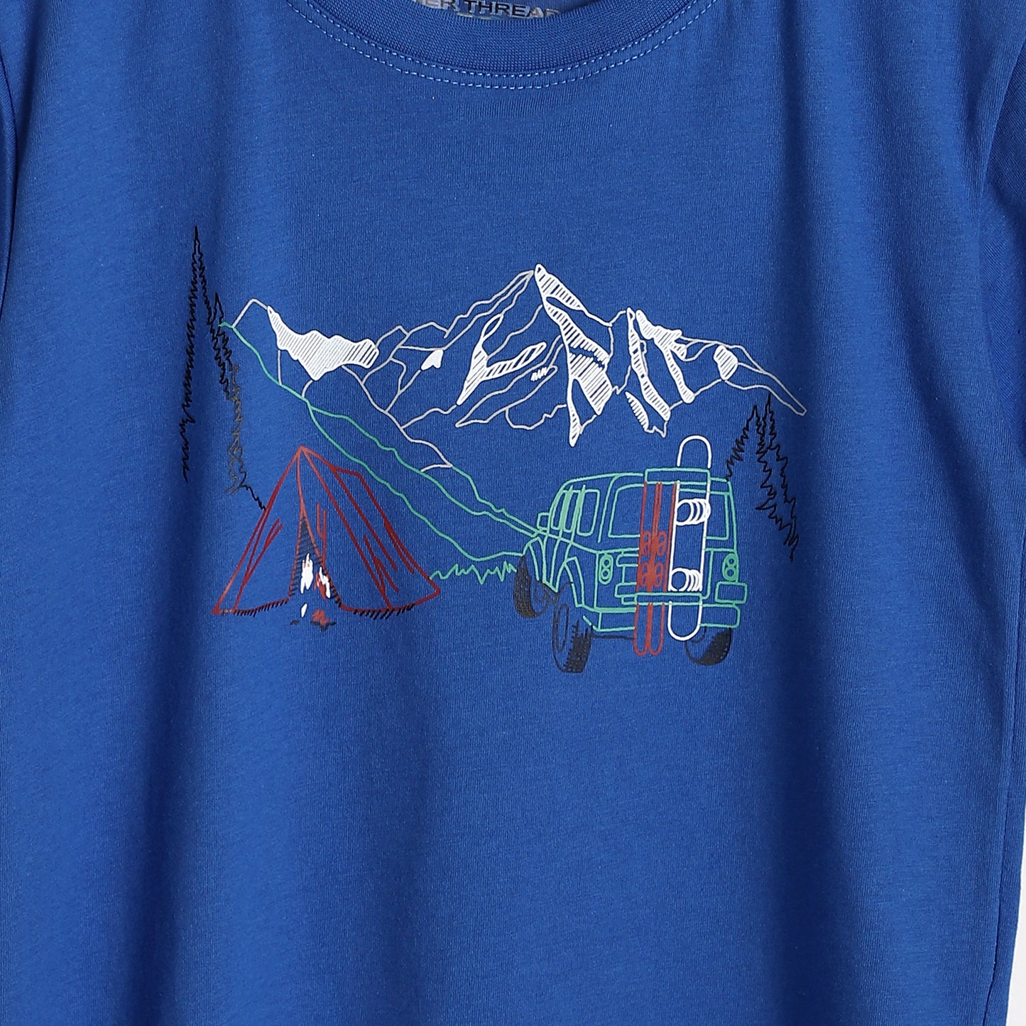 Boys Cotton Printed T-Shirt