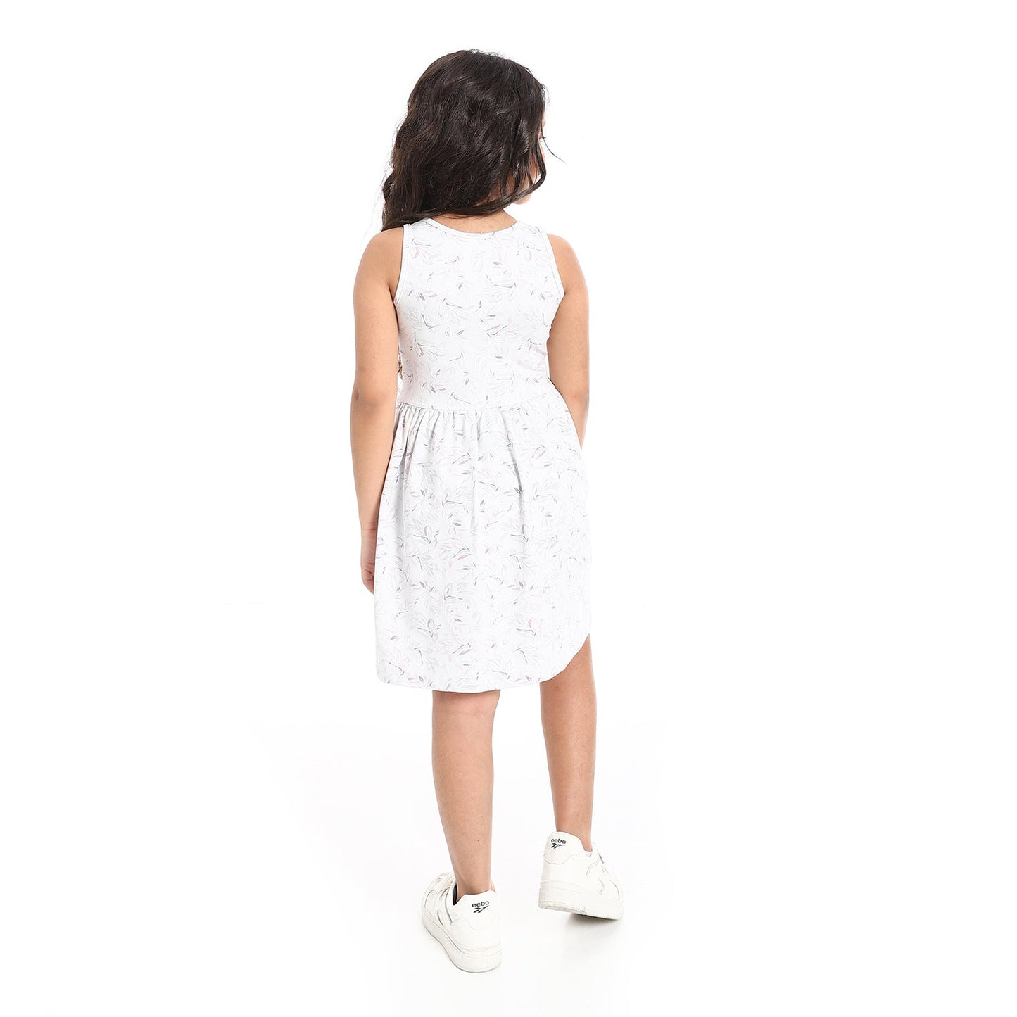 Girls Cotton Printed Dress