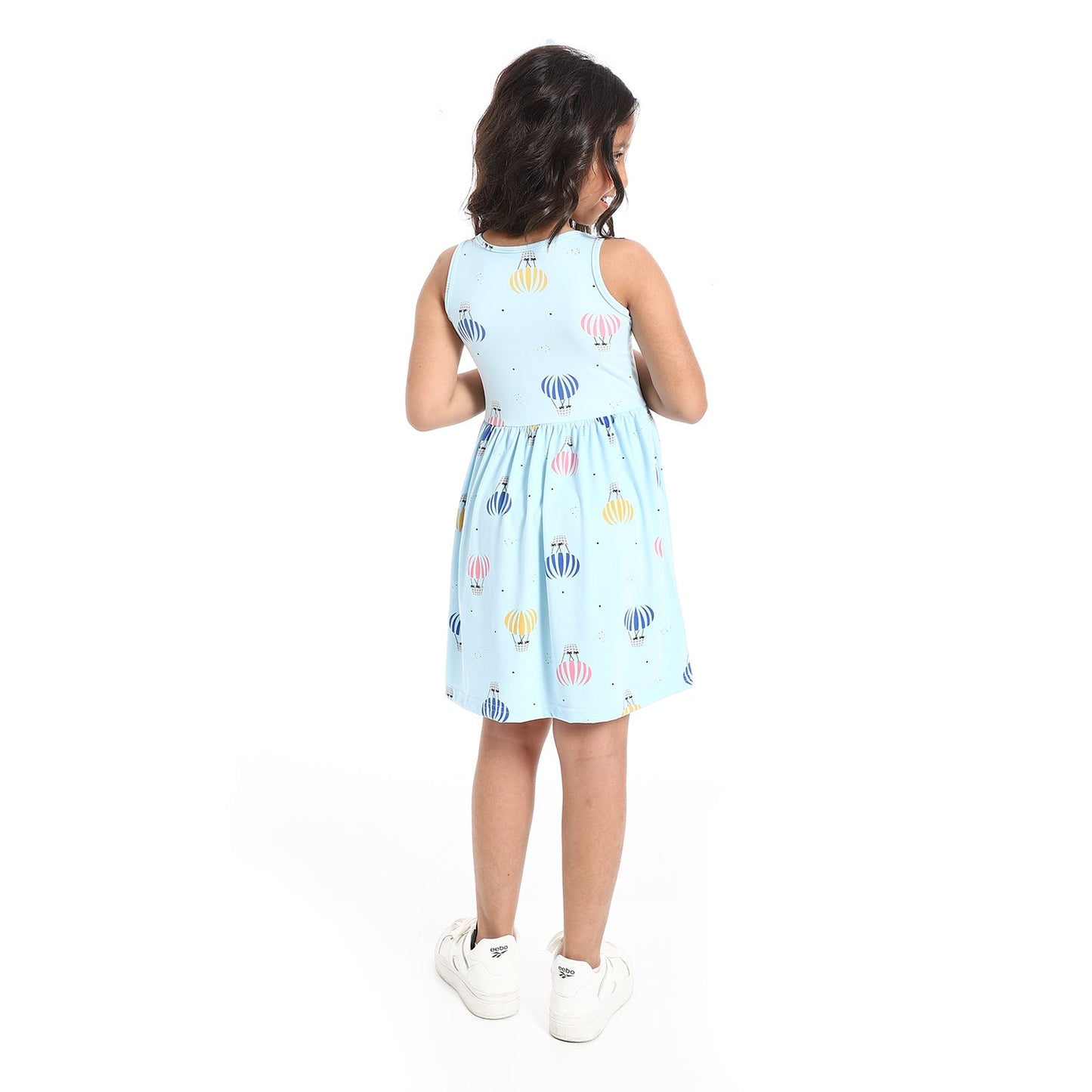 Girls Cotton Printed Dress