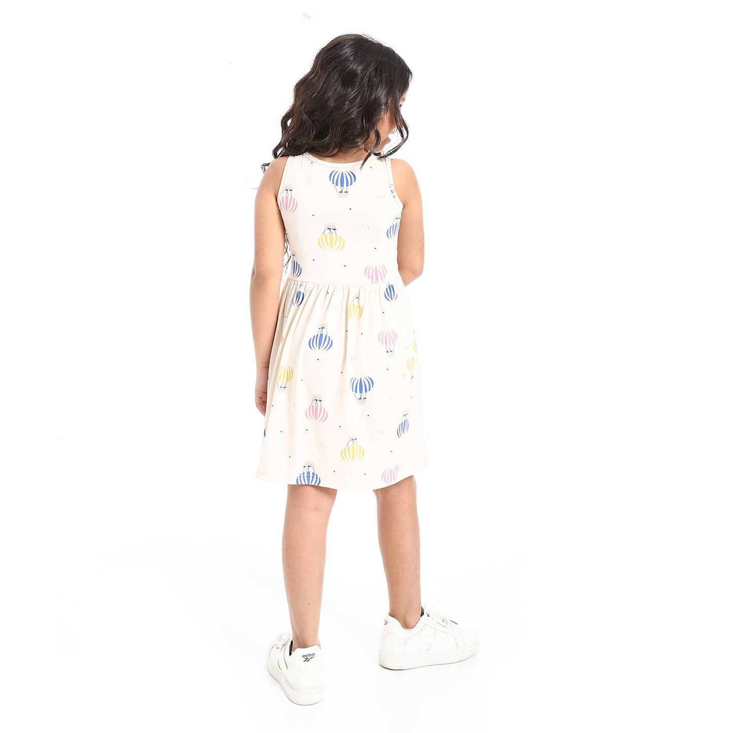 Girls Cotton Printed Dress