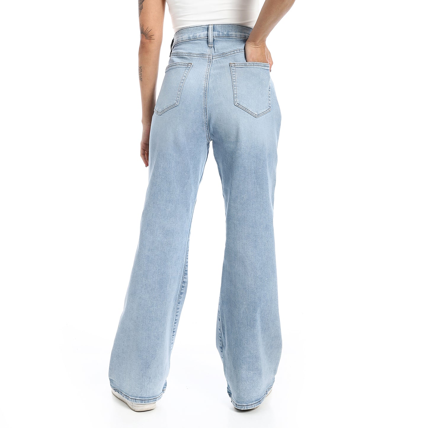 Women's Wide Leg Ankle Jeans