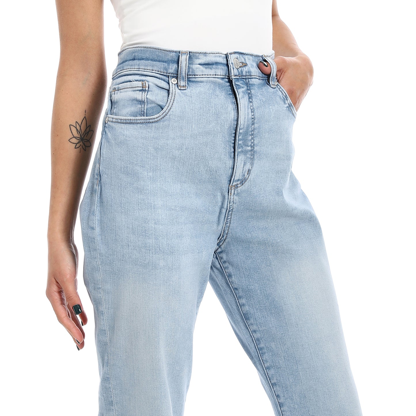 Women's Wide Leg Ankle Jeans