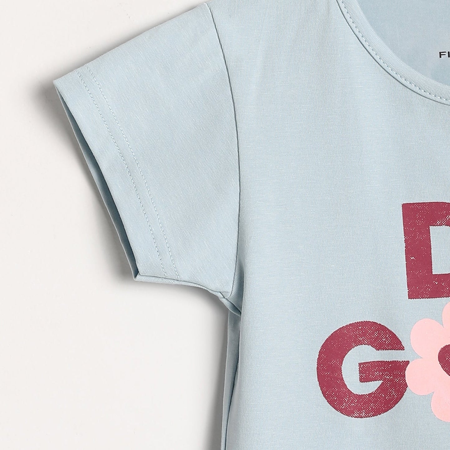Girls Cotton Printed T-Shirt