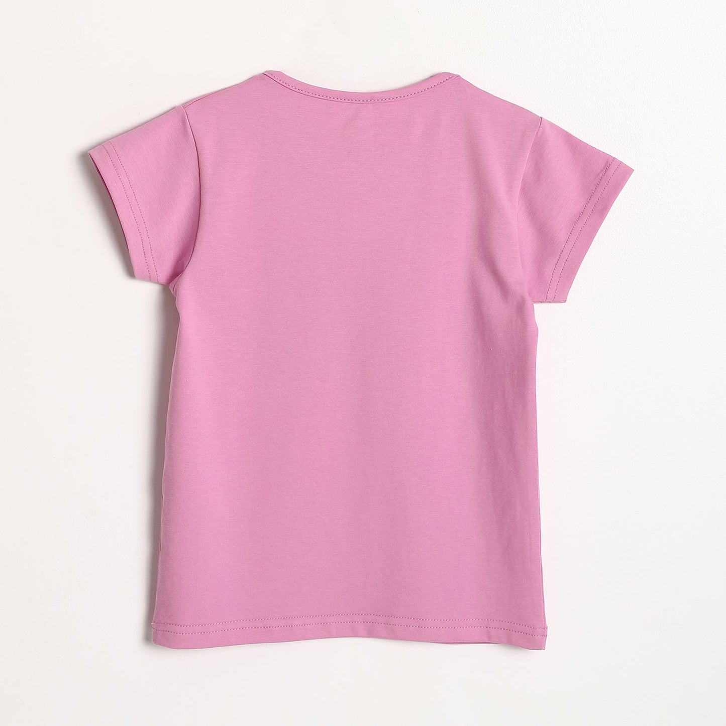Girls Cotton Printed T-Shirt
