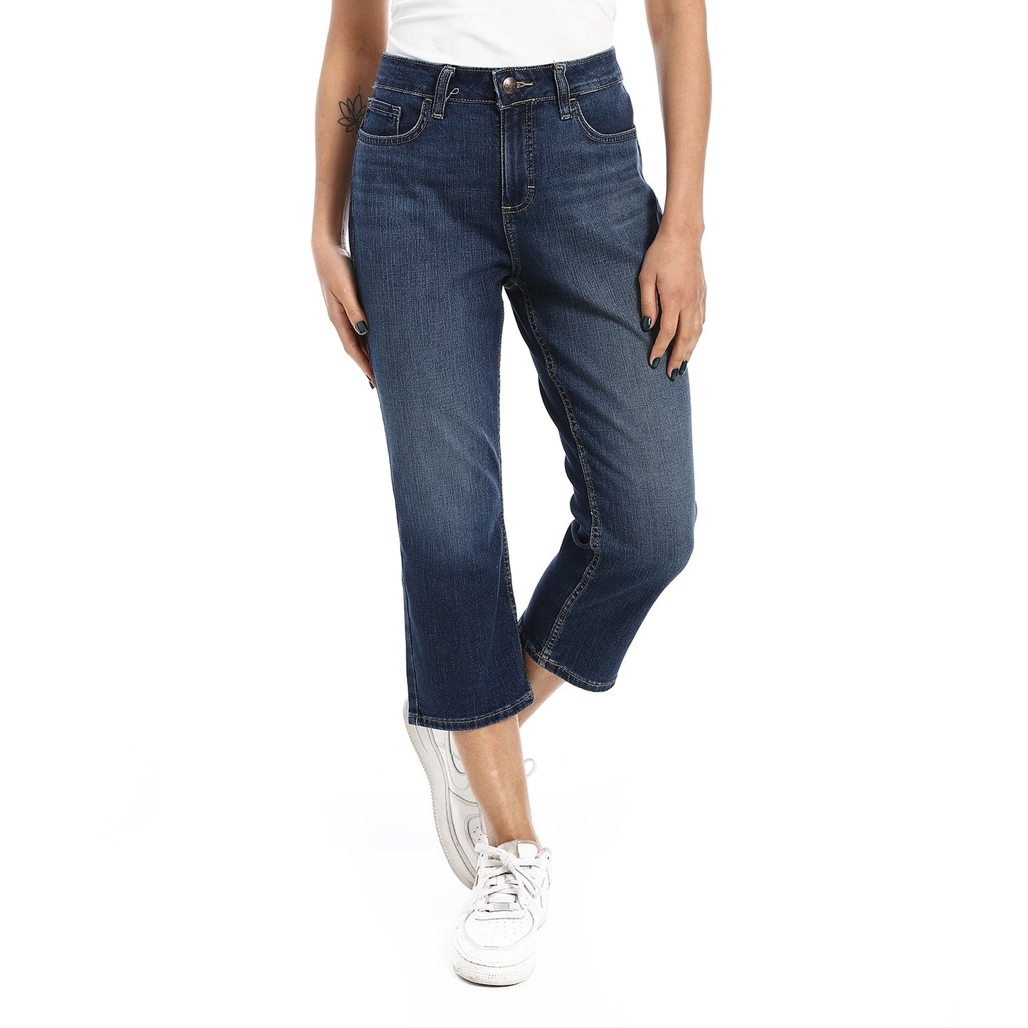 Women's Denim Bermuda Shorts