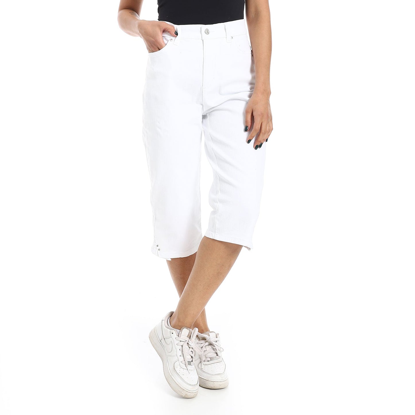 Women's Denim Bermuda Shorts