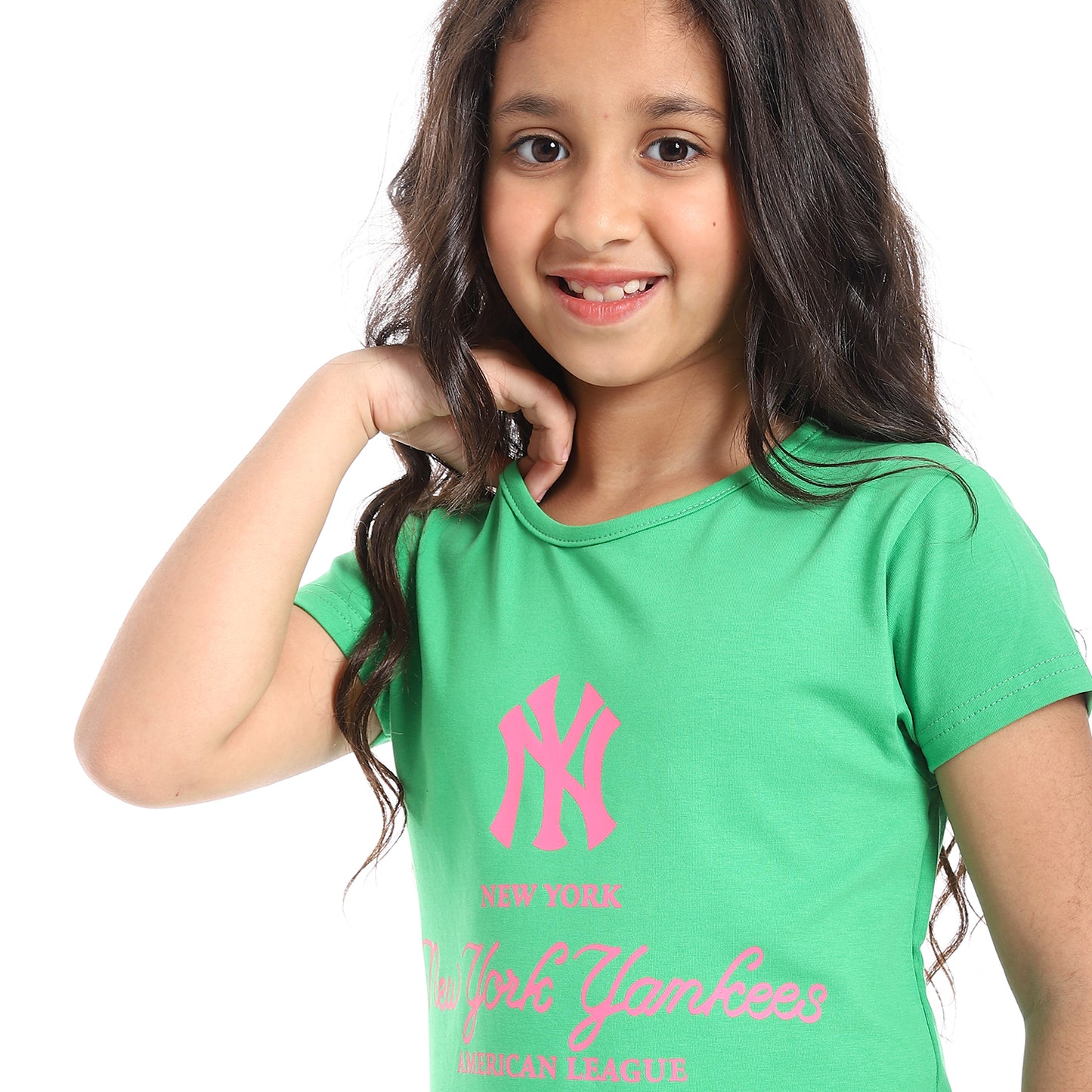 Girls Cotton Printed T-Shirt