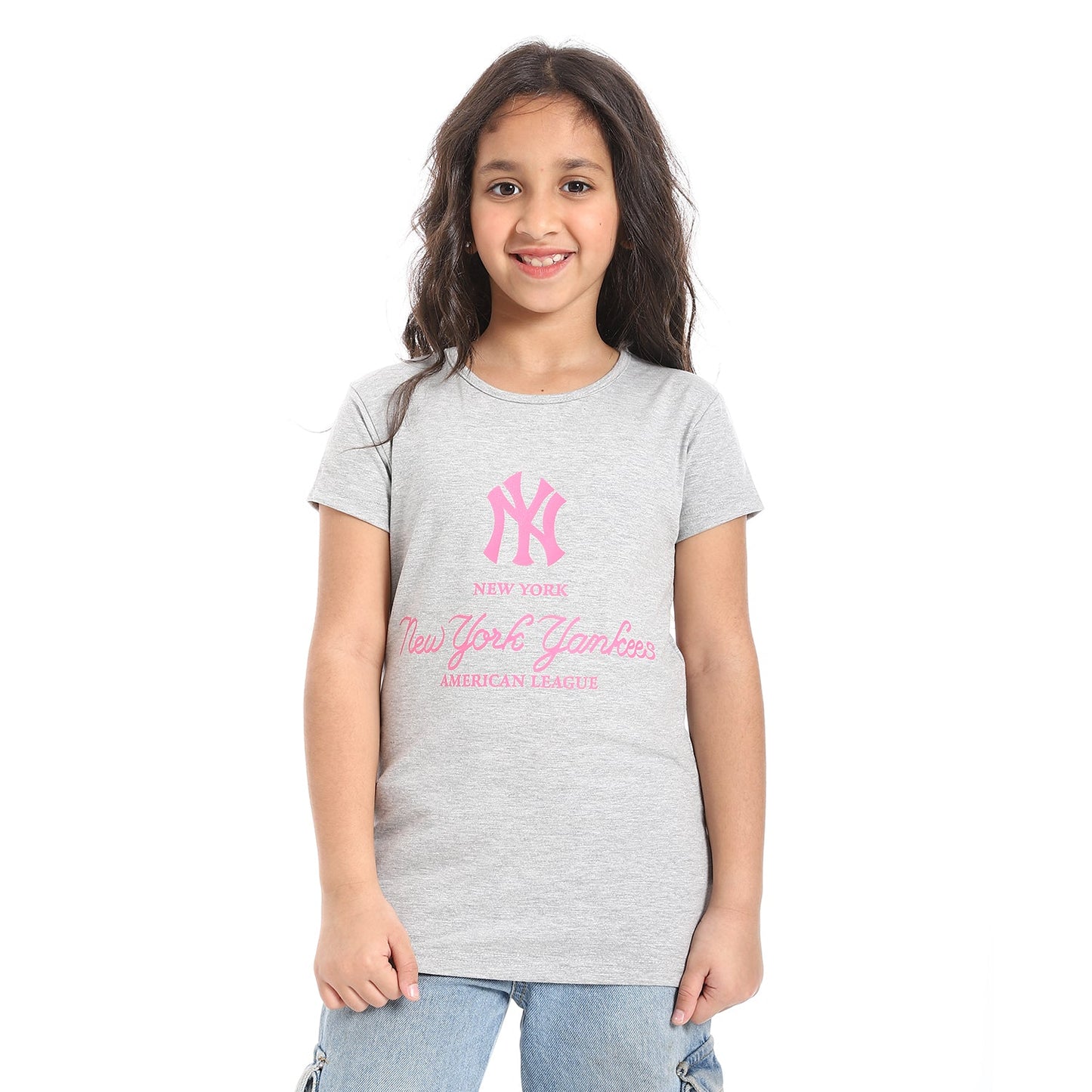 Girls Cotton Printed T-Shirt
