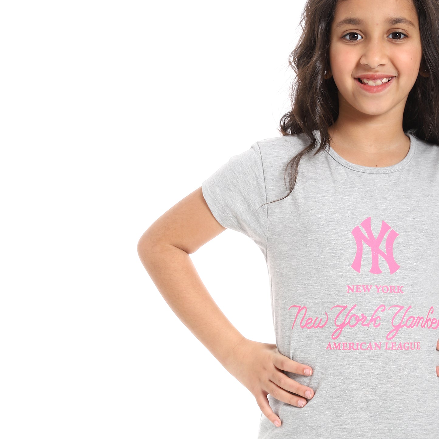 Girls Cotton Printed T-Shirt