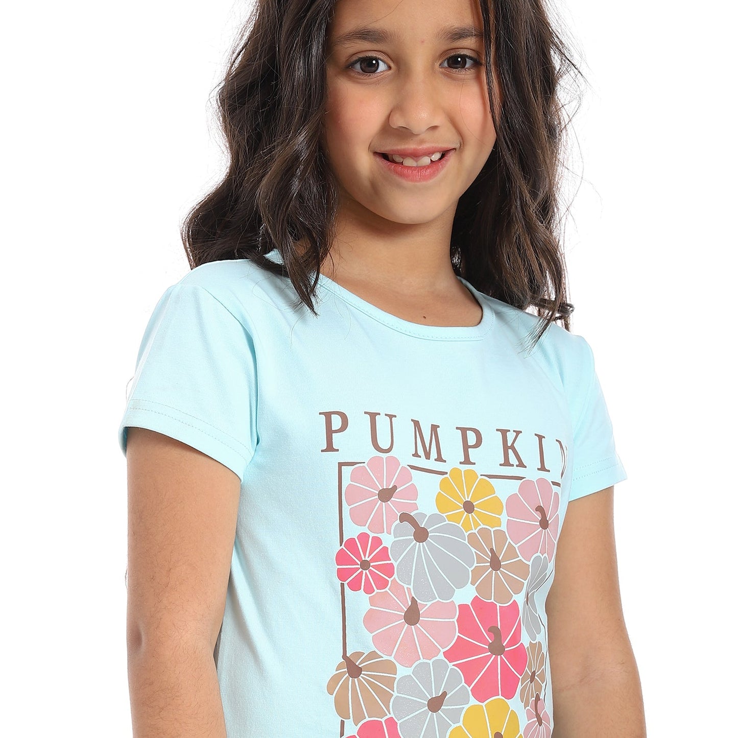 Girls Cotton Printed T-Shirt