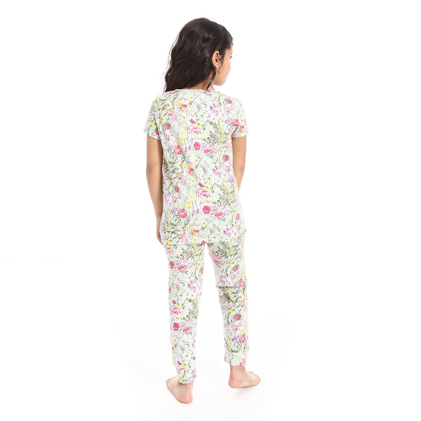 Girls Cotton Printed Pajama