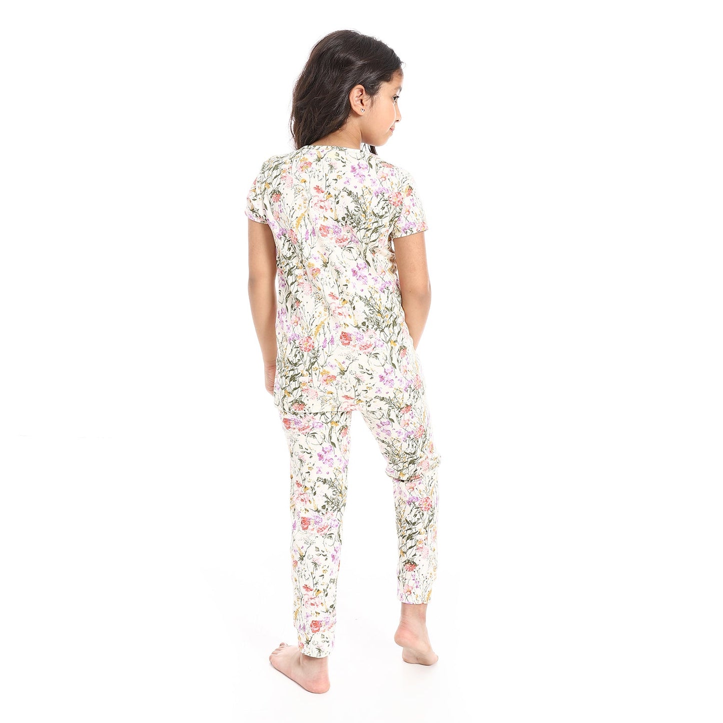 Girls Cotton Printed Pajama