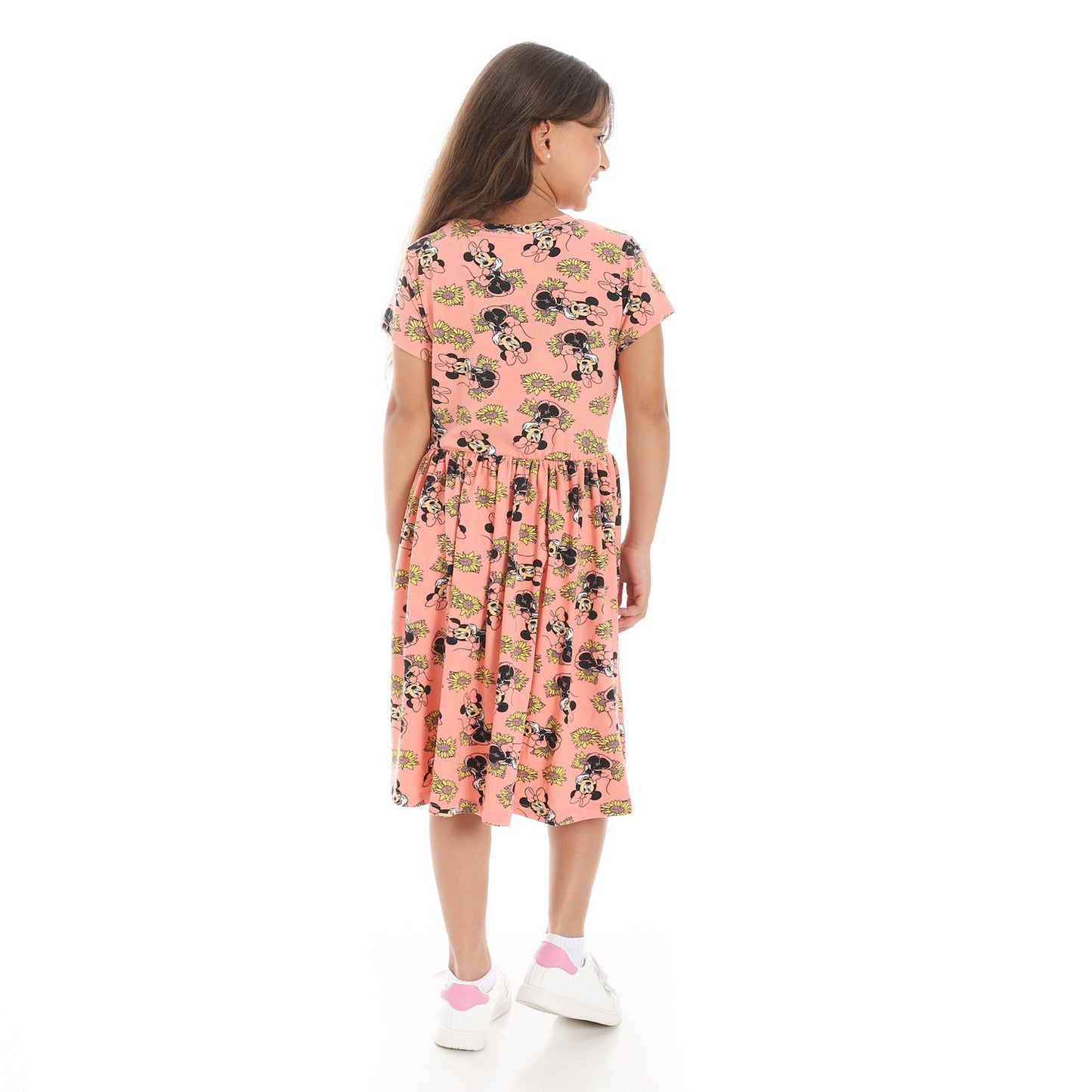 Girls Cotton Printed Dress