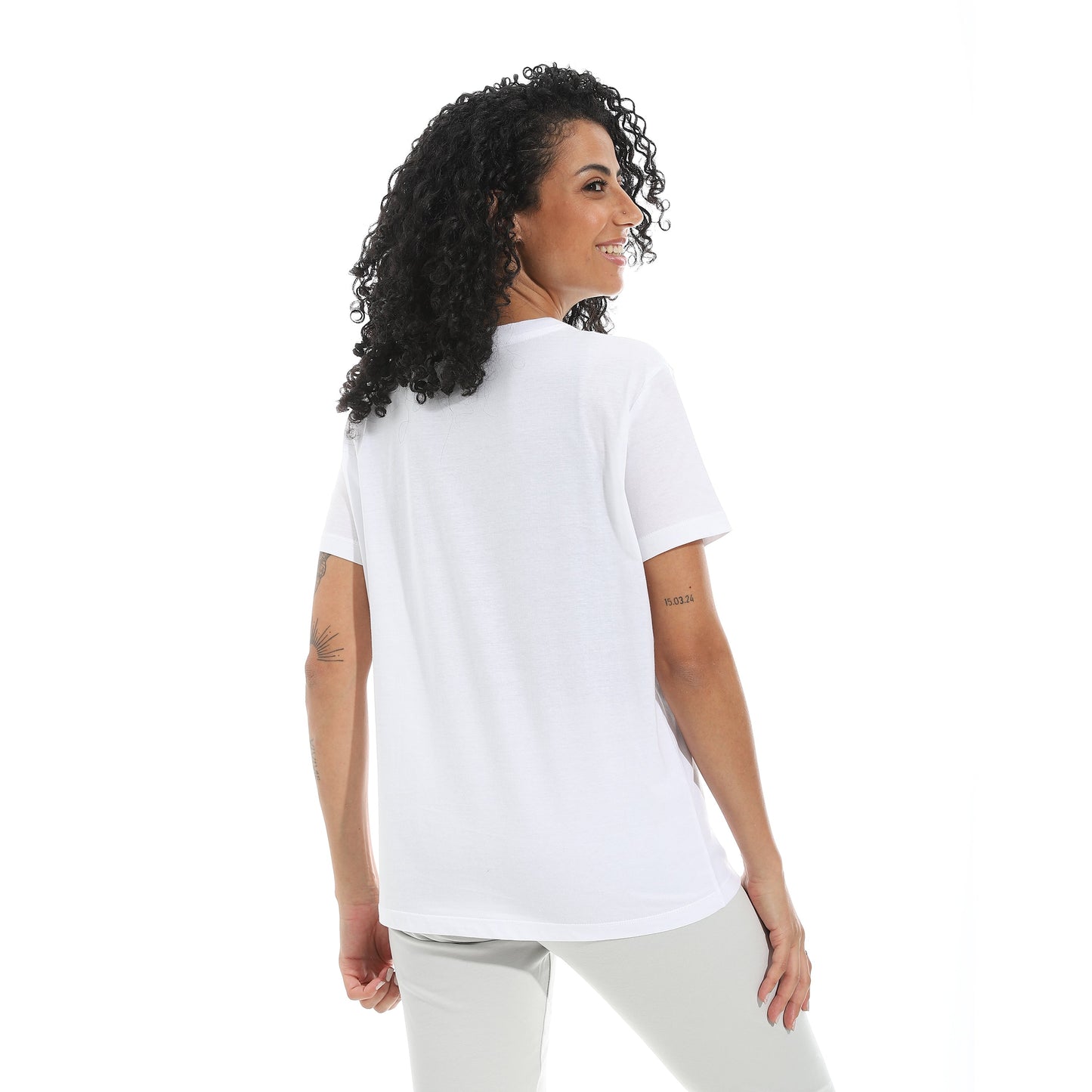 Women's Cotton Printed T-Shirt