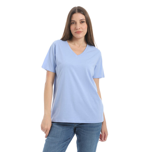 Women's Cotton Plain T-Shirt