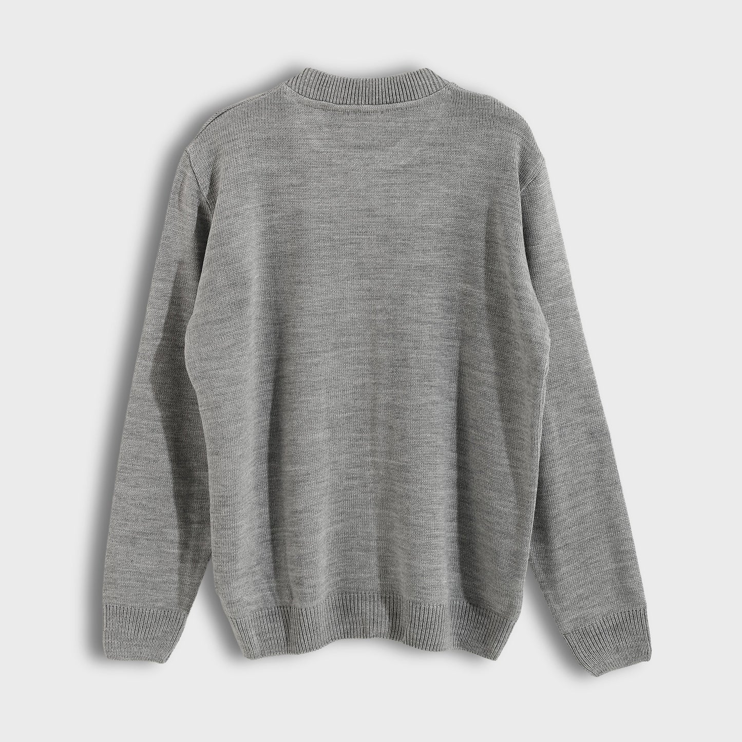 Men's Zip-Up Knit Cardigan