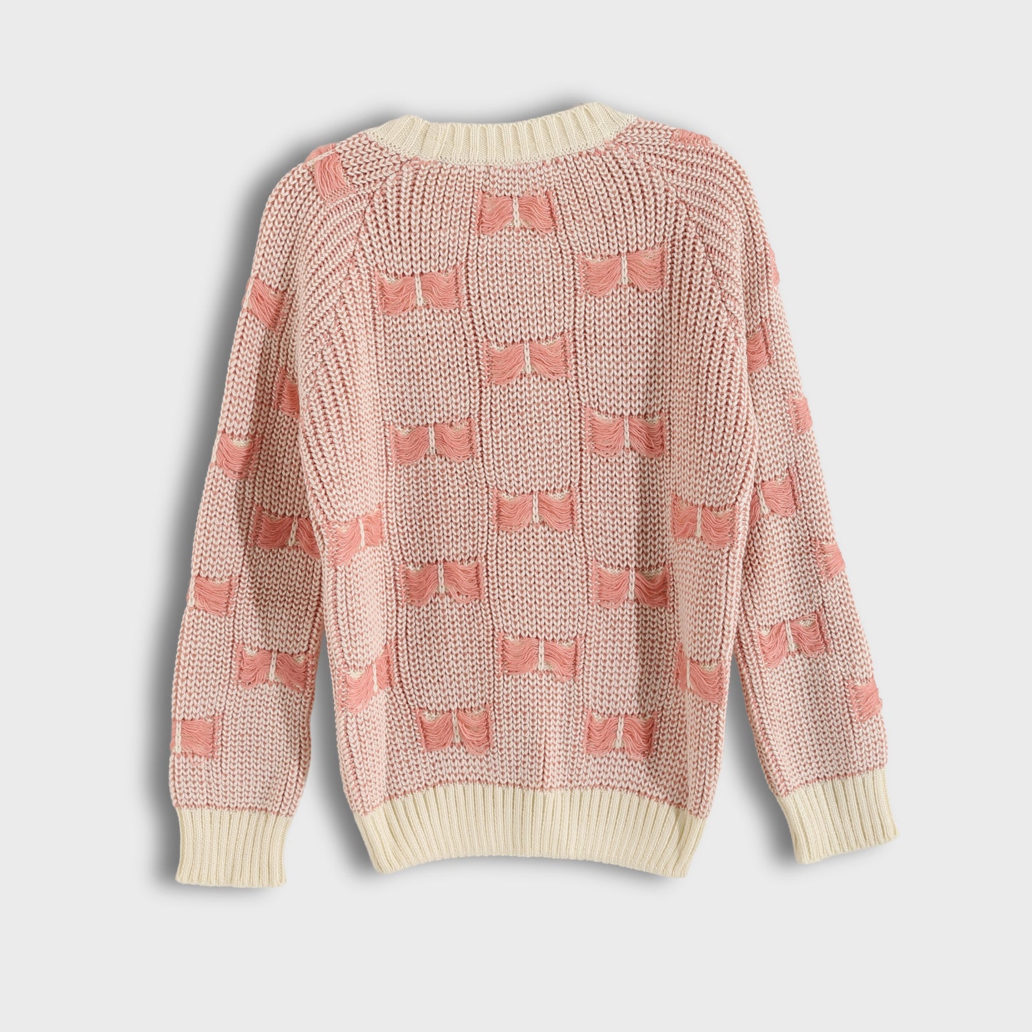 Girls Crew Neck Knit Sweater