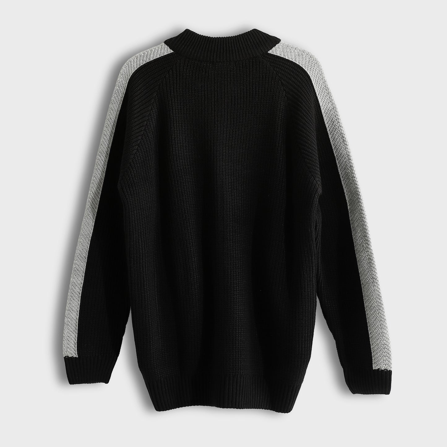 Men's Zip-Up Knit Cardigan