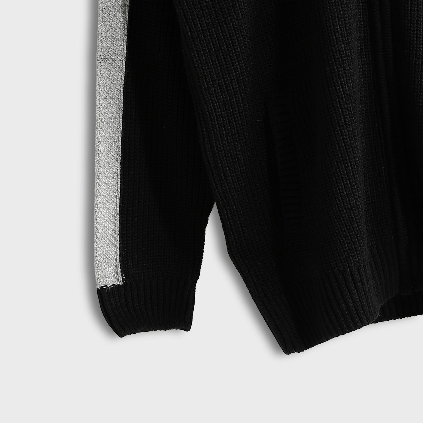 Men's Zip-Up Knit Cardigan