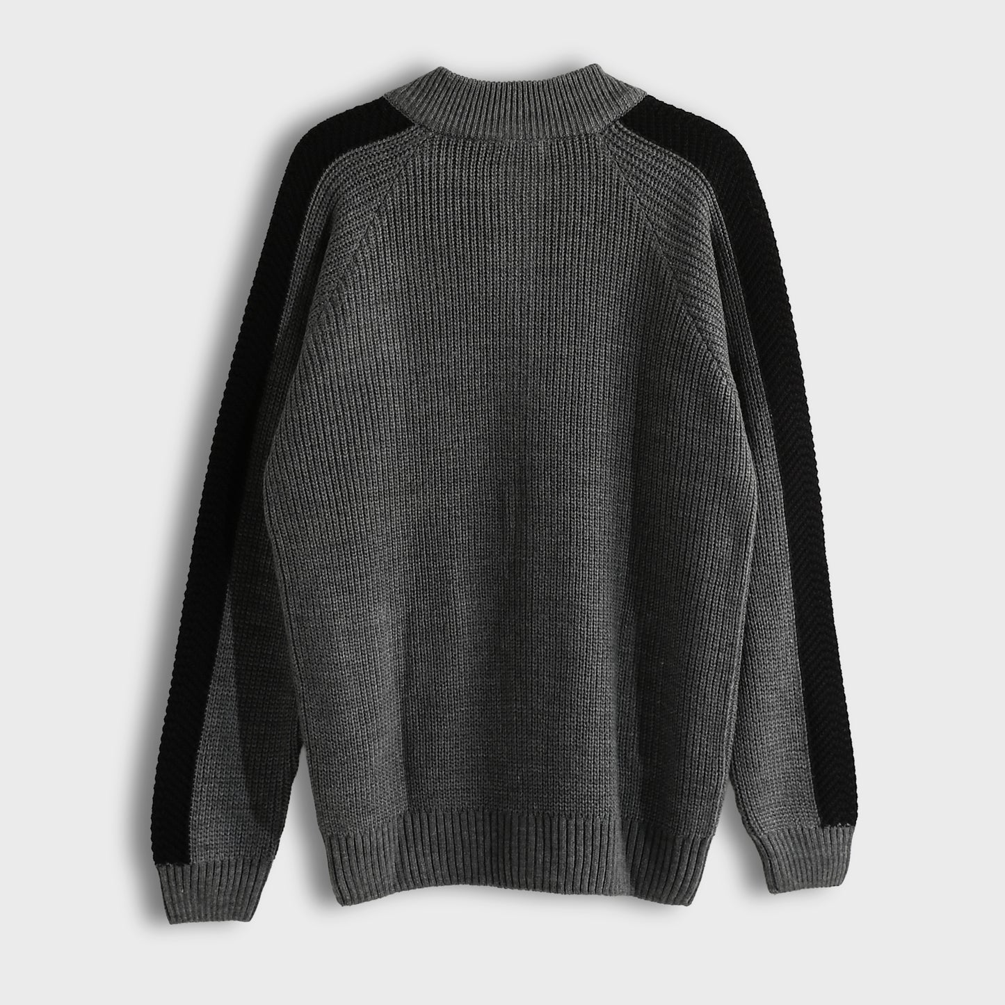 Men's Zip-Up Knit Cardigan