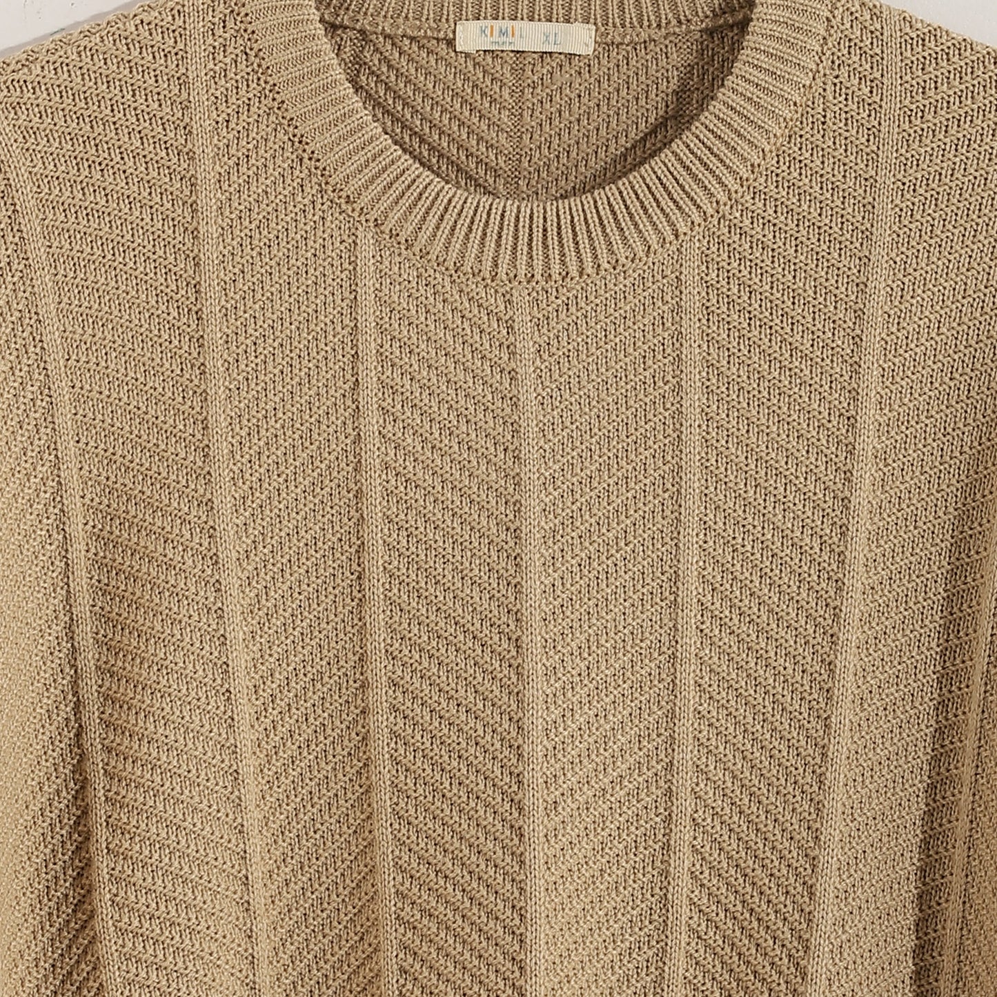 Men's Crew Neck Knit Sweater