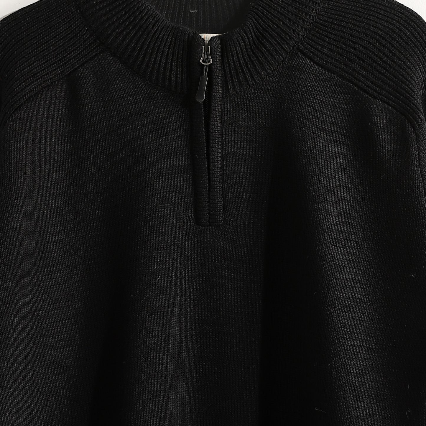 Men's Half Zip Cable Knit Sweater