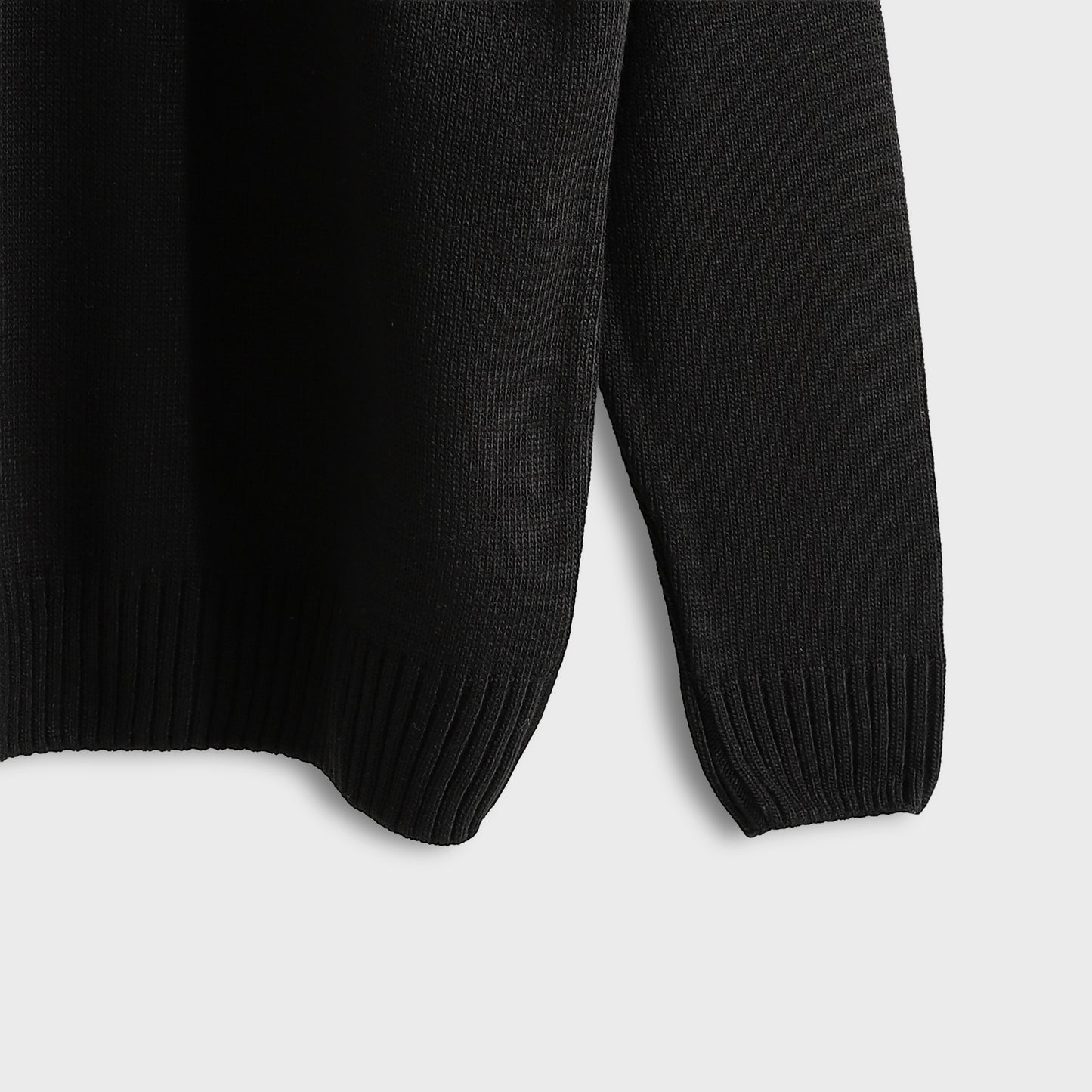 Men's Half Zip Cable Knit Sweater