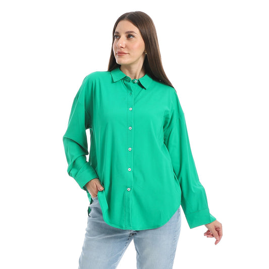 Women's Oversized Cotton Shirt