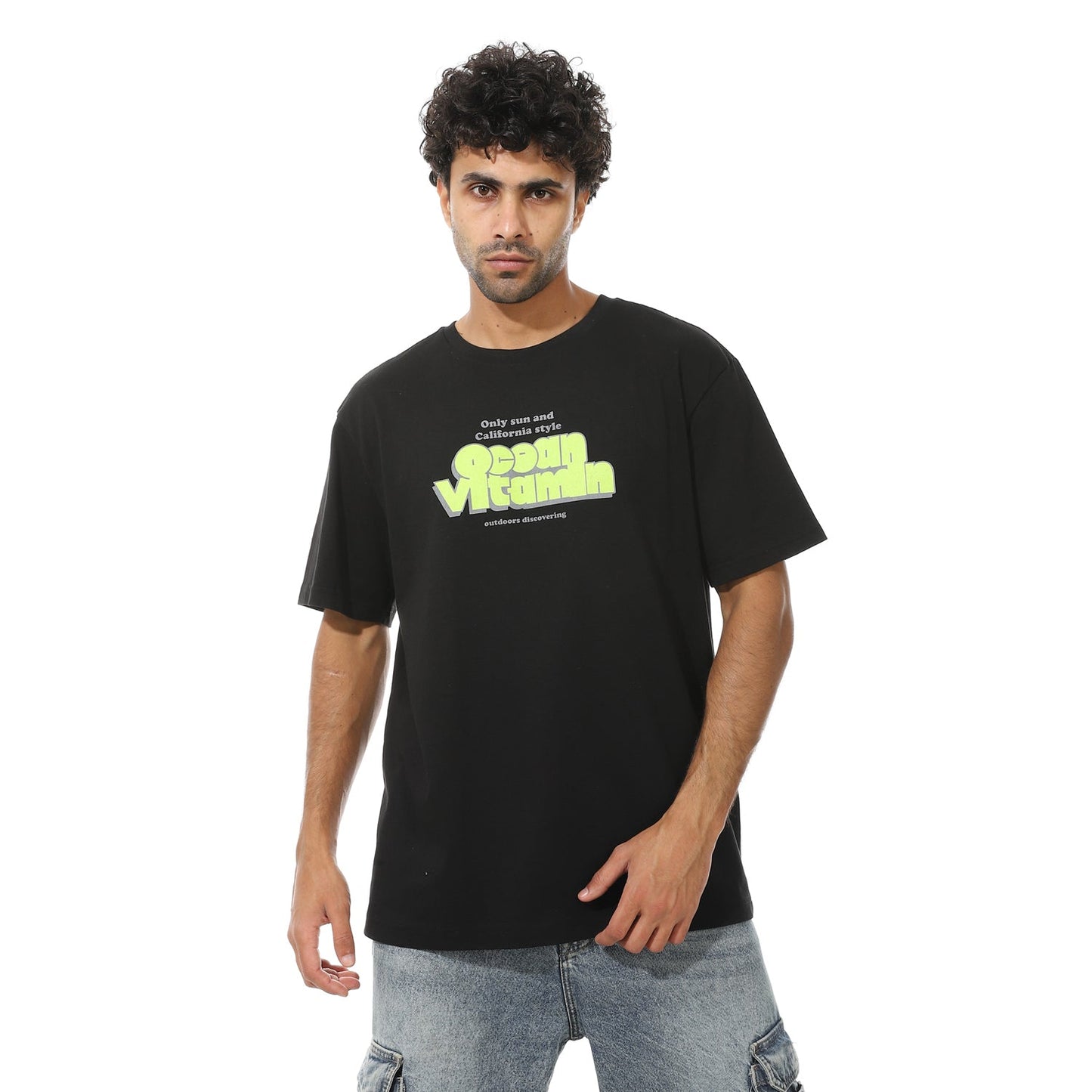 Men's Printed Cotton T-Shirt