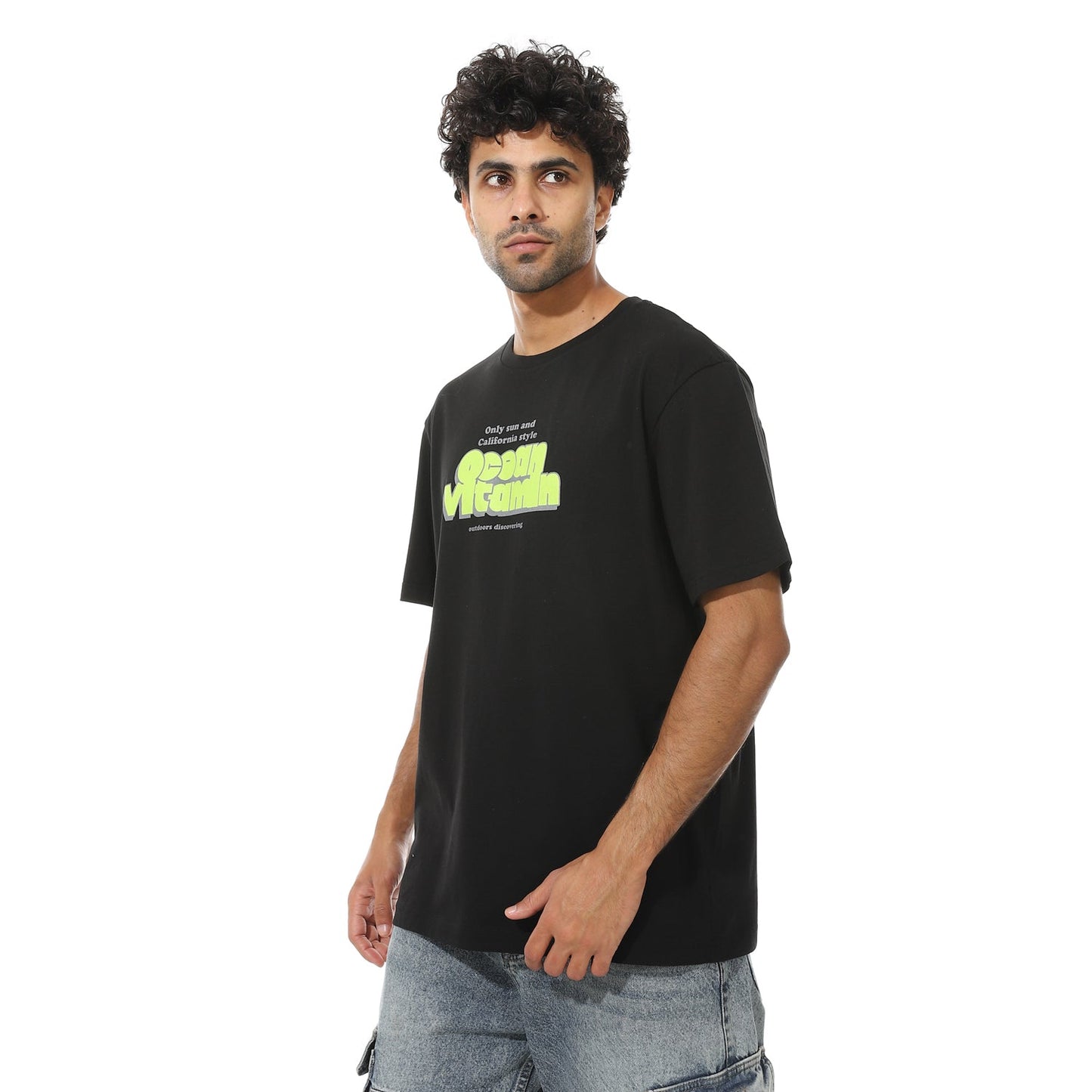 Men's Printed Cotton T-Shirt