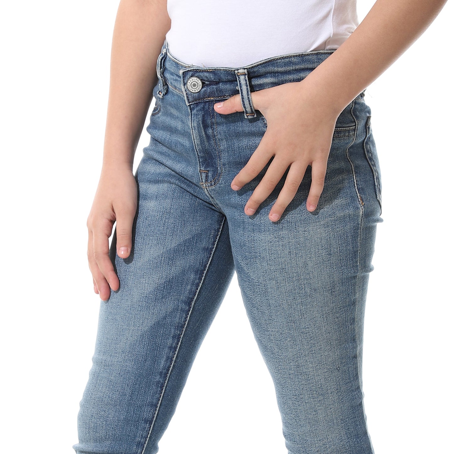 Girls Straight Leg Jeans