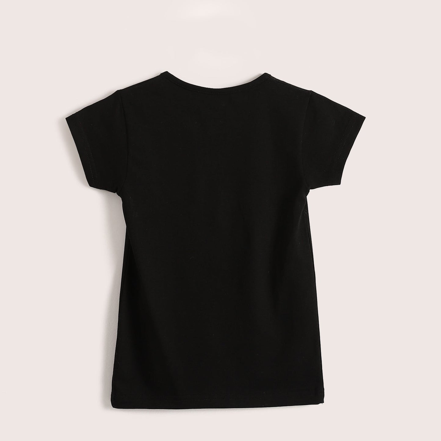 Girls Cotton Printed T-Shirt