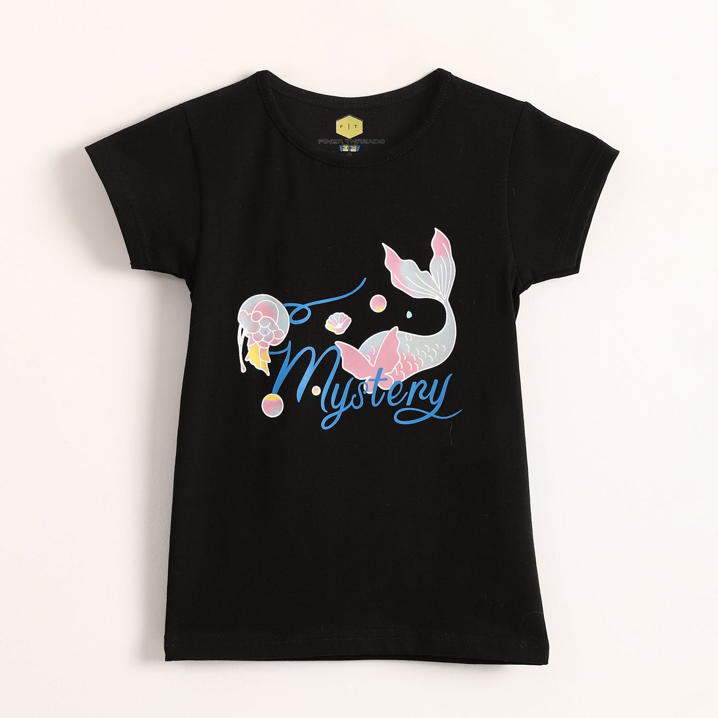 Girls Cotton Printed T-Shirt